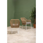 Fauteuils d'extérieur en rotin PE tressé Bolero Bay miel (lot de 2) — HZ596