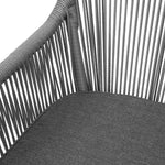 Fauteuils d'extérieur en rotin PE tressé Bolero Bay anthracite (lot de 2) — HZ597