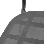 Fauteuils d'extérieur Bolero Santiago noirs (lot de 4) — HZ598