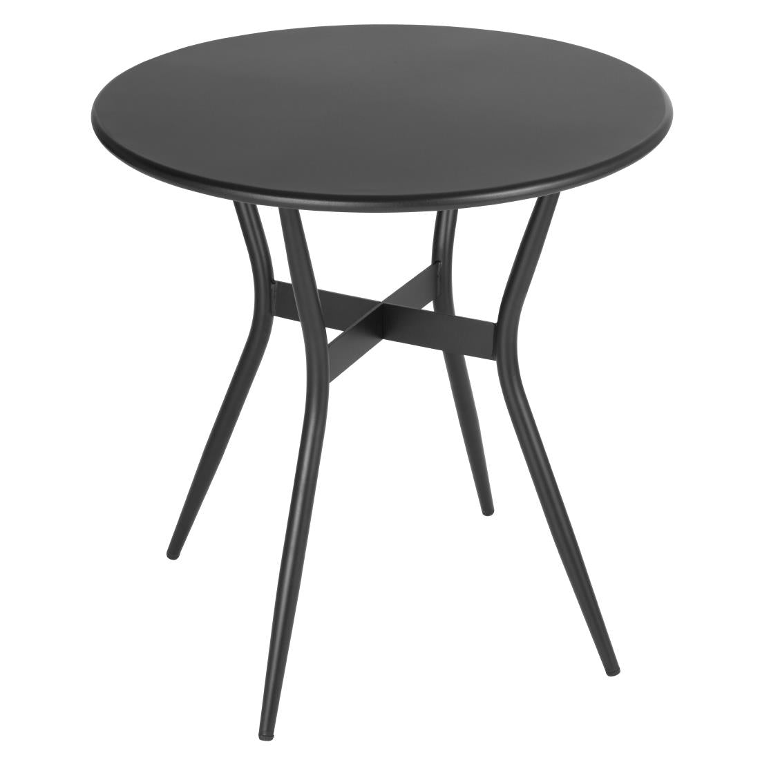 Table d'extérieur Bolero Santiago noire 690mm — HZ599
