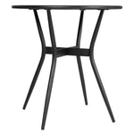 Table d'extérieur Bolero Santiago noire 690mm — HZ599