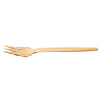 Fourchettes snack en bambou Sier Disposables 135 mm (lot de 100) — HZ709