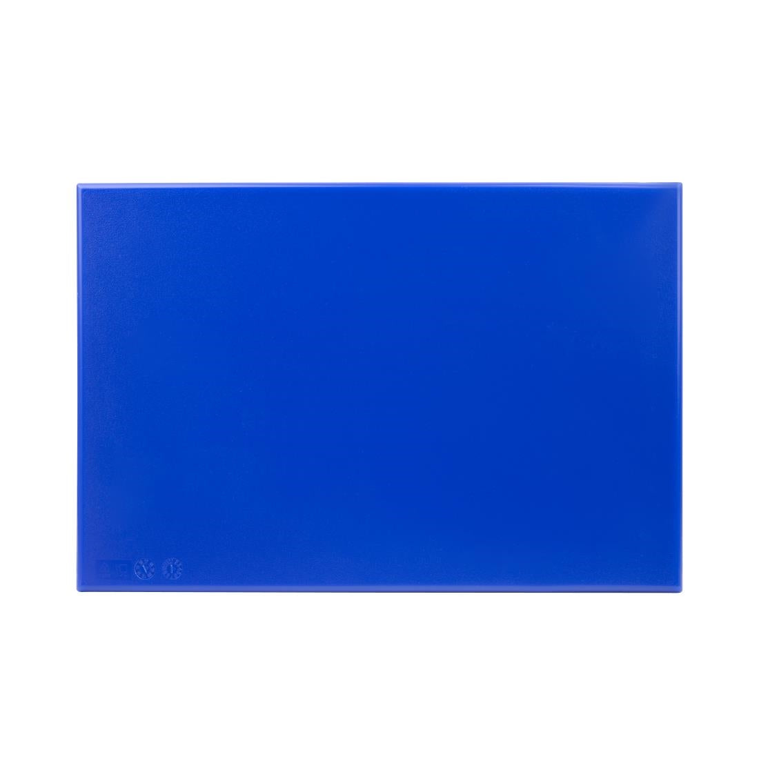 Planche à découper standard haute densité Hygiplas bleue — J008