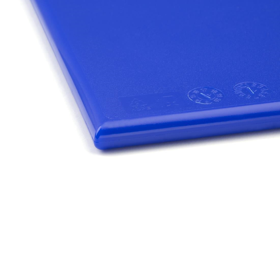 Planche à découper standard haute densité Hygiplas bleue — J008
