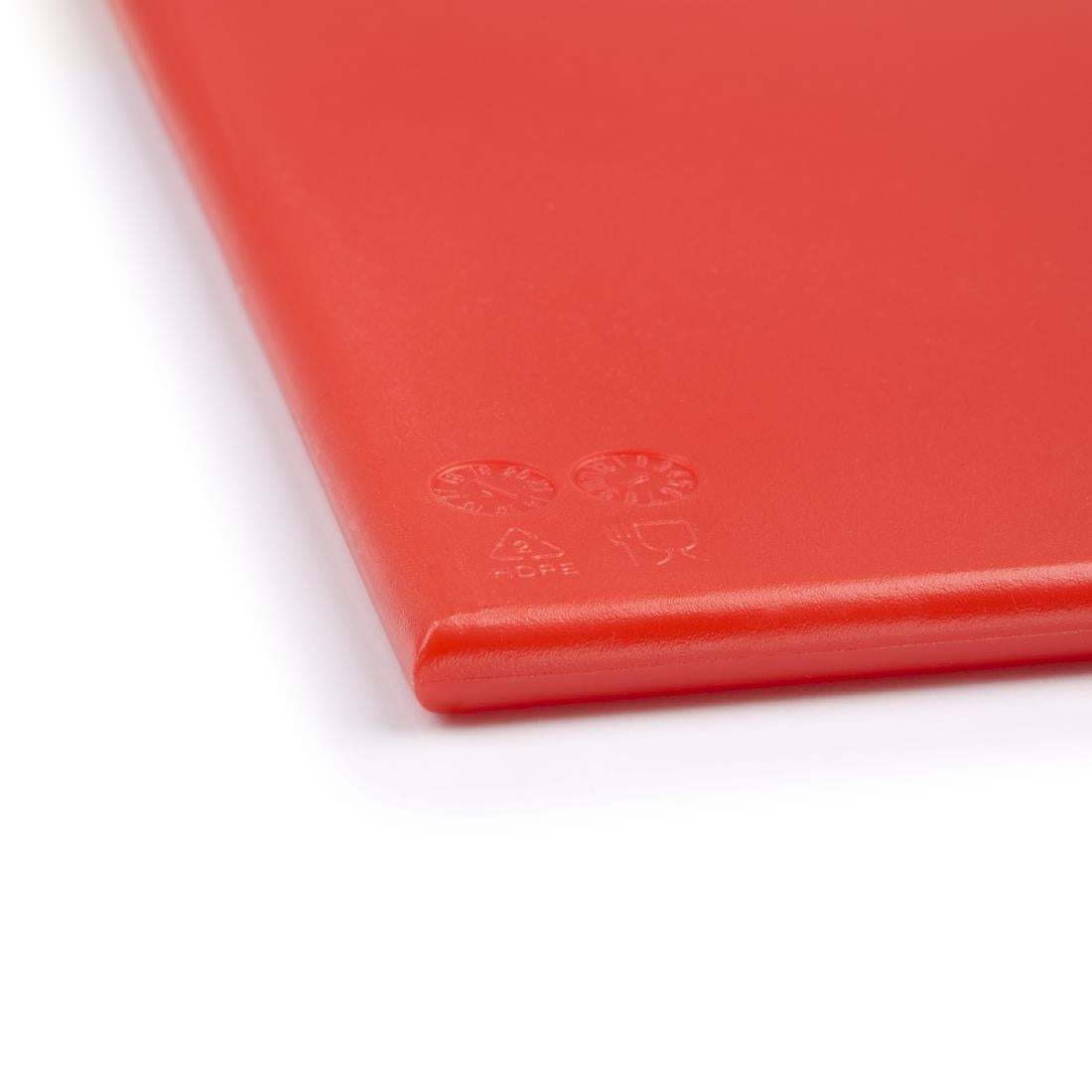 Grande planche à découper haute densité Hygiplas rouge — J011