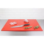 Grande planche à découper haute densité Hygiplas rouge — J011