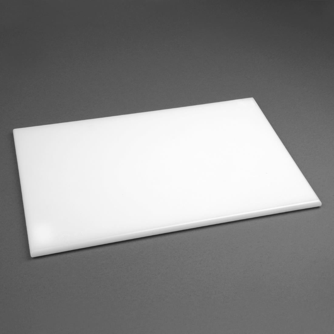 Planche à découper standard haute densité Hygiplas blanche — J016