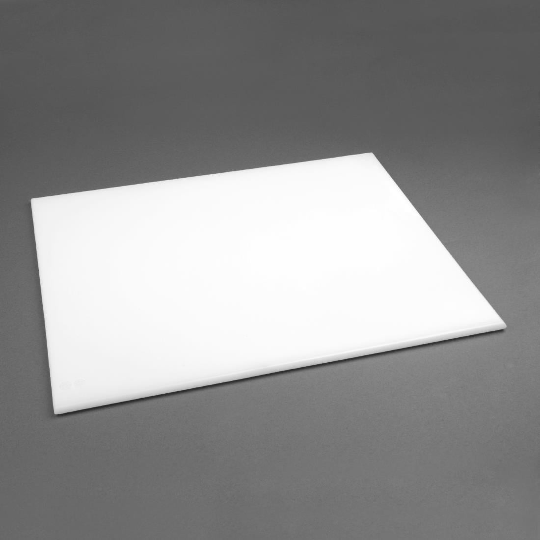 Grande planche à découper haute densité Hygiplas blanche — J017