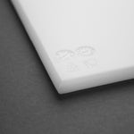 Grande planche à découper haute densité Hygiplas blanche — J017
