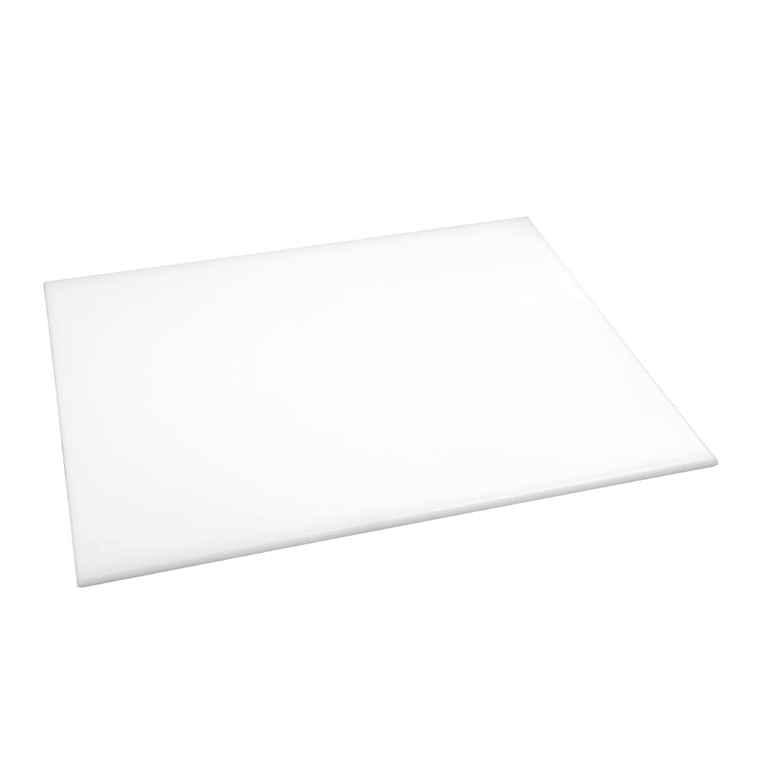 Grande planche à découper haute densité Hygiplas blanche — J017