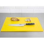 Planche à découper standard haute densité Hygiplas jaune — J020