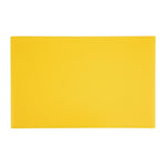 Planche à découper épaisse haute densité Hygiplas jaune — J039
