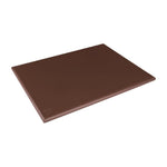 Grande planche à découper épaisse basse densité Hygiplas marron — HC874