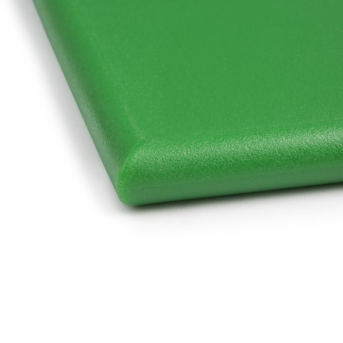 Planche à découper extra large haute densité Hygiplas verte — J043