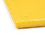 Planche à découper extra large haute densité Hygiplas jaune — J045