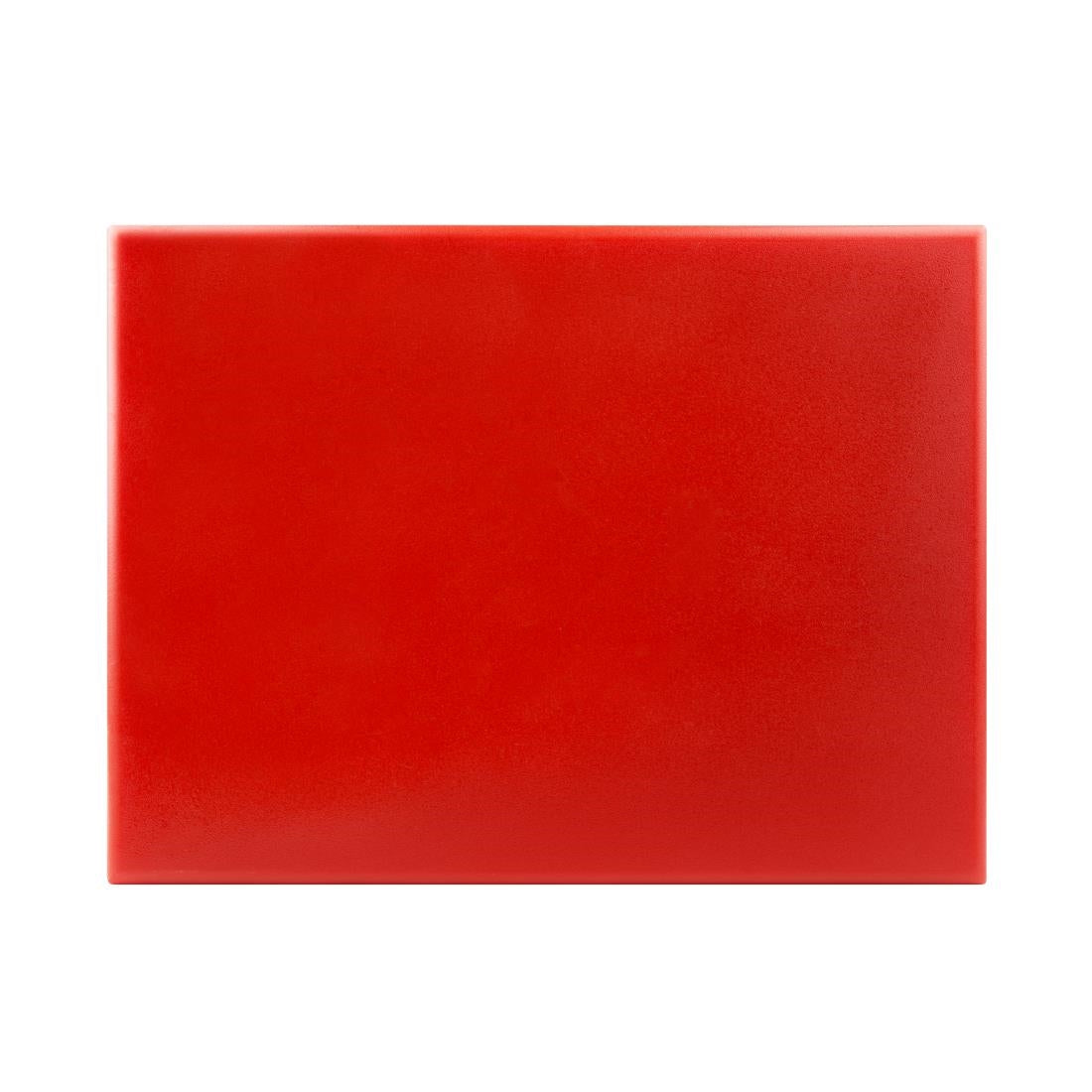 Planche à découper extra large haute densité Hygiplas rouge — J047