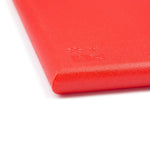 Planche à découper extra large haute densité Hygiplas rouge — J047