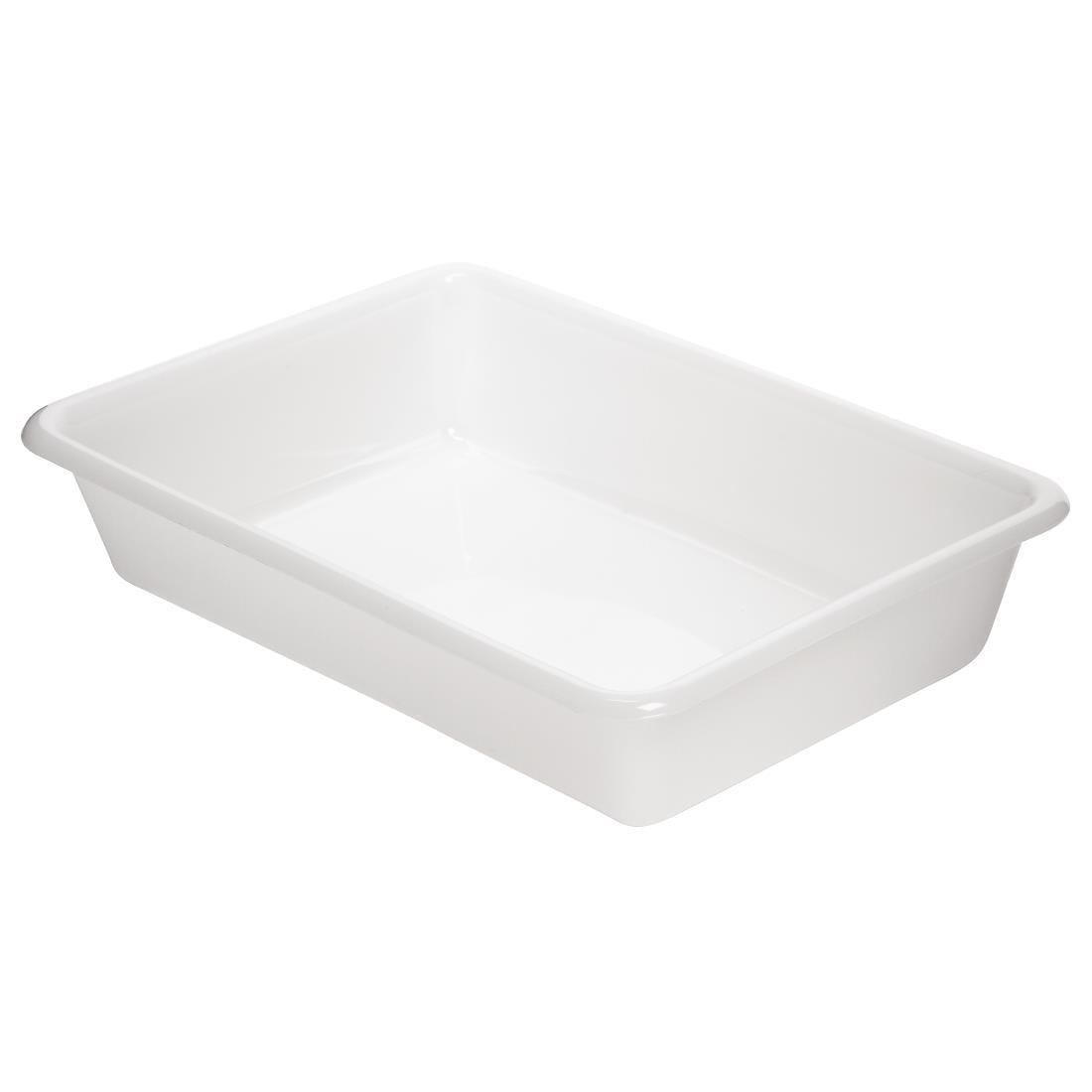 Bac alimentaire peu profond Araven transparent 300mm — J208