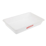 Bac alimentaire peu profond Araven transparent 435mm — J216