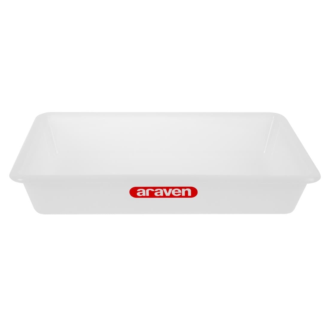 Bac alimentaire peu profond Araven transparent 435mm — J216