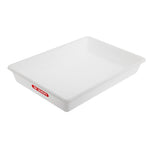 Bac alimentaire peu profond Araven transparent 540 mm — J223