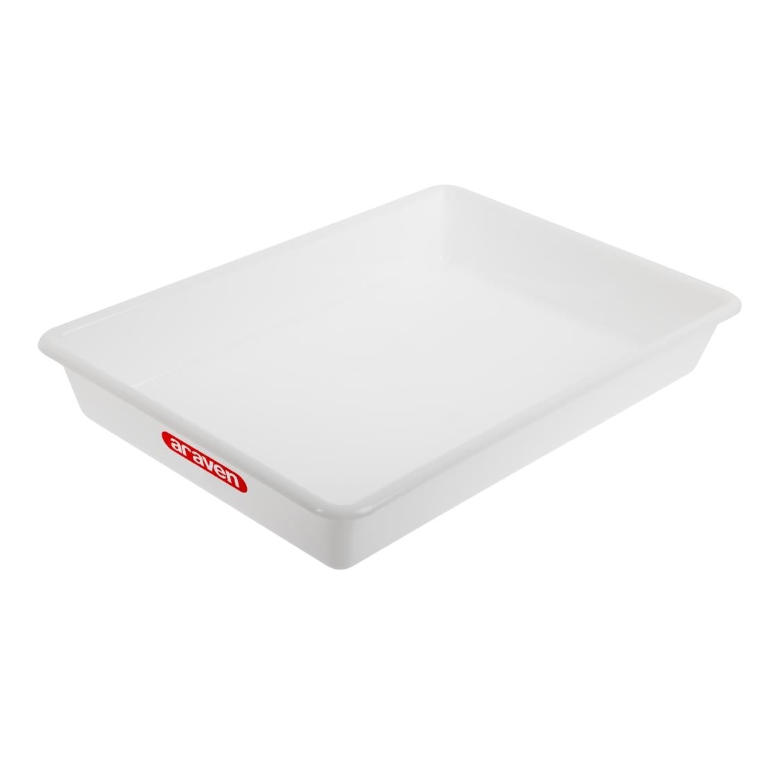 Bac alimentaire peu profond Araven transparent 540 mm — J223