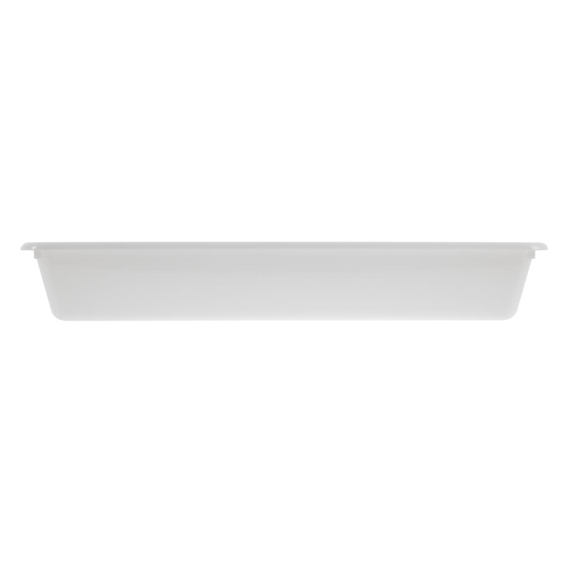 Bac alimentaire peu profond Araven transparent 540 mm — J223