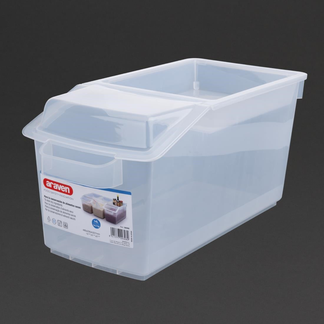Distributeur et conteneur à ingrédients Araven Koala 14L — J225