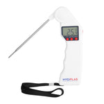 Thermomètre à sonde pliable Easytemp blanc — J242