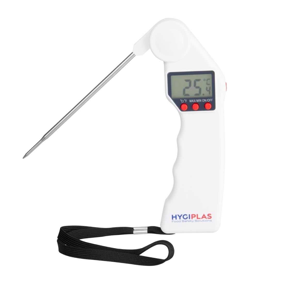 Thermomètre à sonde pliable Easytemp blanc — J242