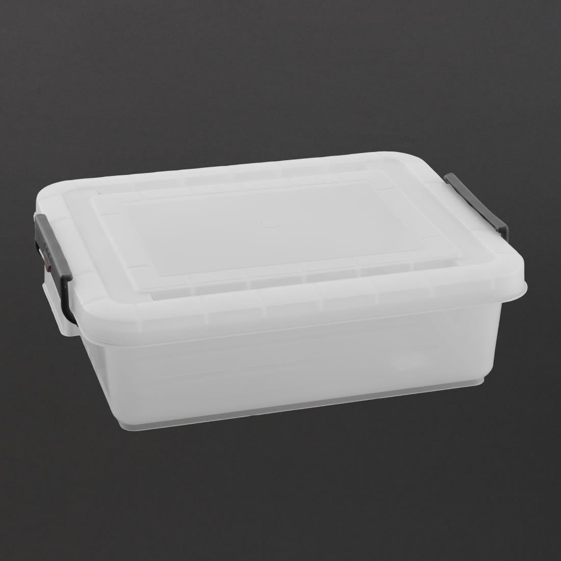 Conteneur alimentaire en polypropylène avec clips de couleur Araven 30L — J243