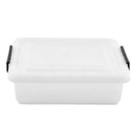 Conteneur alimentaire en polypropylène avec clips de couleur Araven 30L — J243