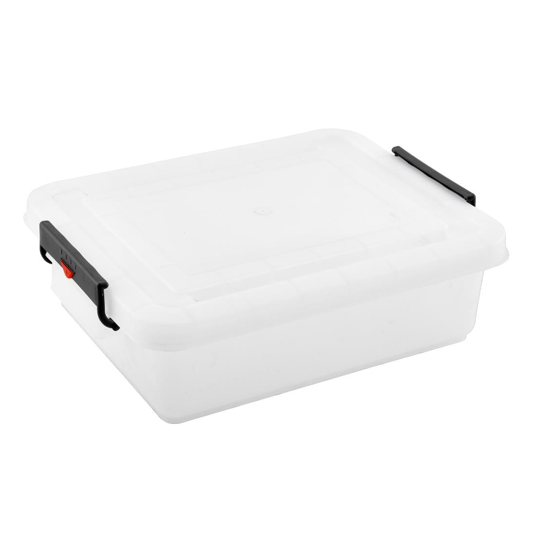 Conteneur alimentaire en polypropylène avec clips de couleur Araven 30L — J243