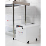 Conteneur alimentaire mobile avec couvercle Araven 50L — J245