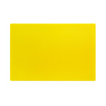 Planche à découper standard basse densité Hygiplas jaune — J254