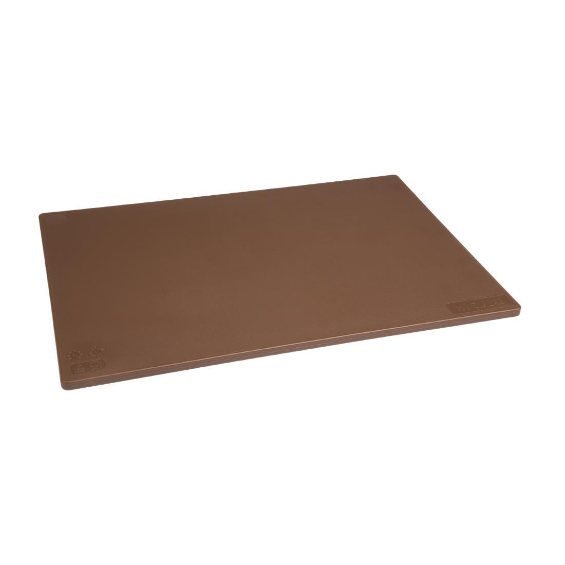 Planche à découper standard basse densité Hygiplas marron — J256