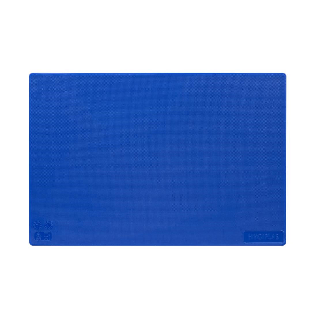 Planche à découper standard basse densité Hygiplas bleue — J257