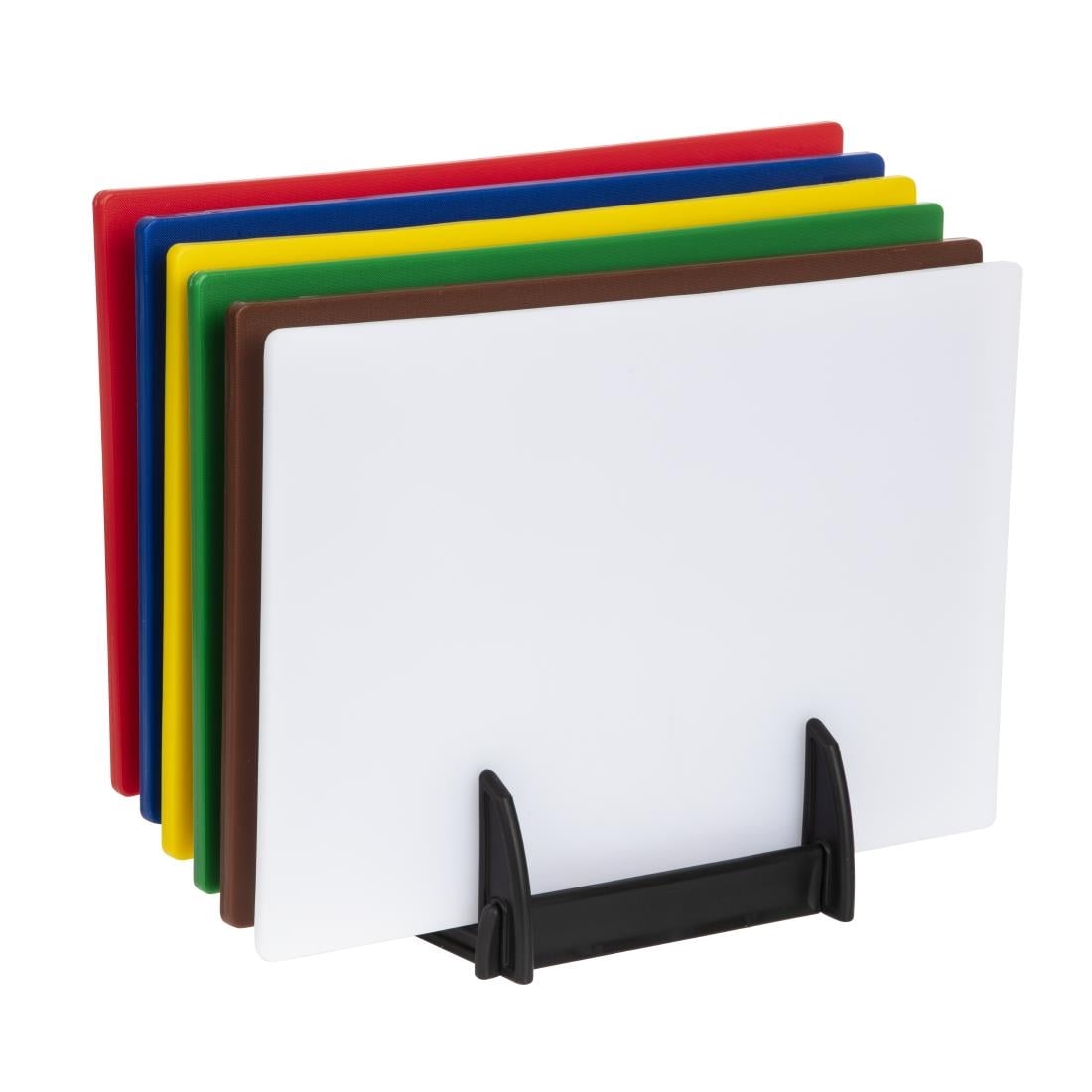 Lot de 6 planches à découper standard basse densité avec support et poster Hygiplas — FY329