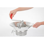 Moulin à légumes Tellier en acier étamé - 39 cm — J415