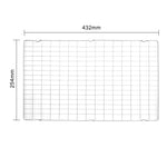 Grille de refroidissement Vogue 432 x 254mm — J810