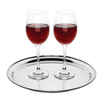 Plateau de service rond inox Olympia 305mm — J828