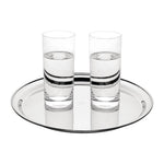 Plateau de service rond inox Olympia 305mm — J828