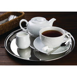 Plateau de service rond inox Olympia 305mm — J828