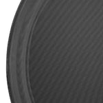 Plateau antidérapant en fibre de verre Olympia Kristallon rond noir 356mm — J846