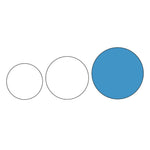 Plateau de service rond fibre de verre antidérapant Camtread Cambro noir 40,5 cm — DM782