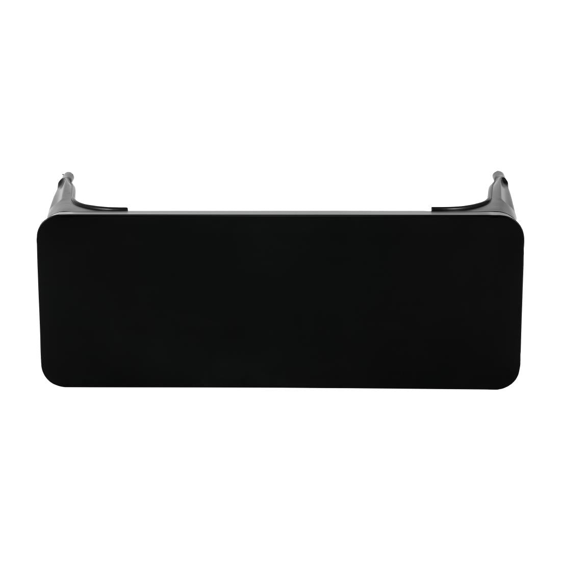 Bancs en métal noir Bolero Bistro 1000 mm (lot de 2) — JA328
