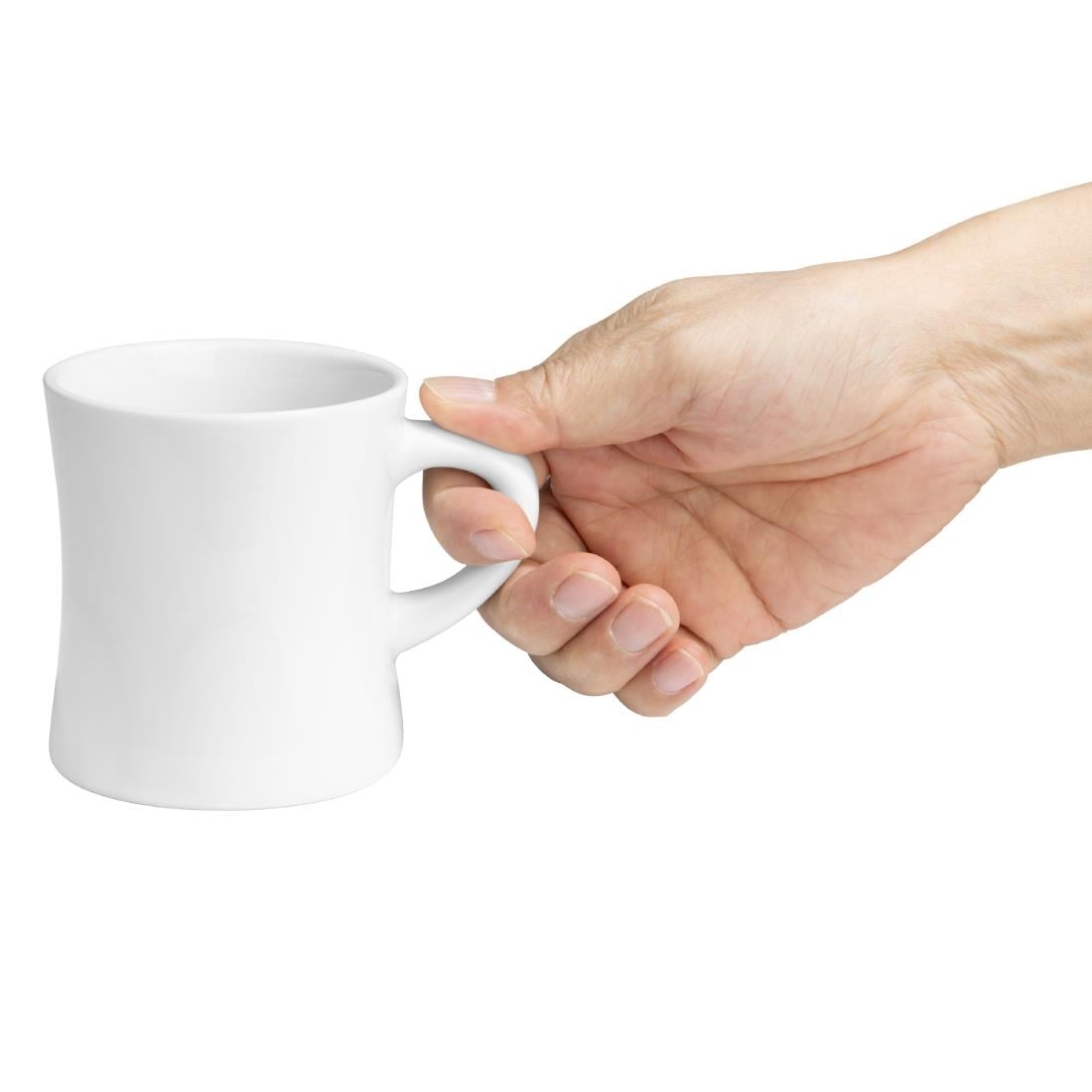Mugs Olympia blancs 300 ml (lot de 6) — JA349