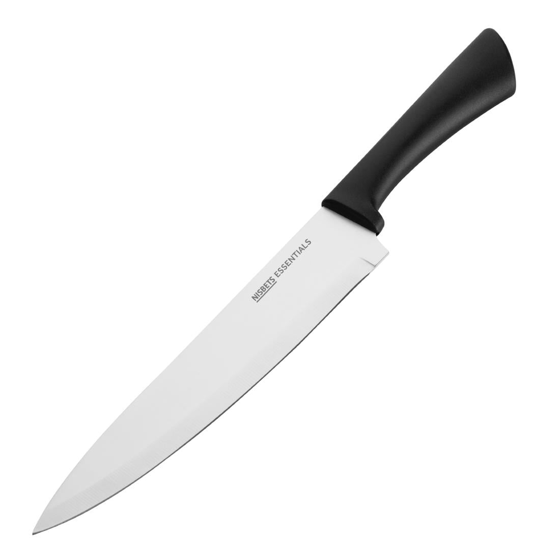 Couteau de cuisine Nisbets Essentials noir 20 cm — JA906