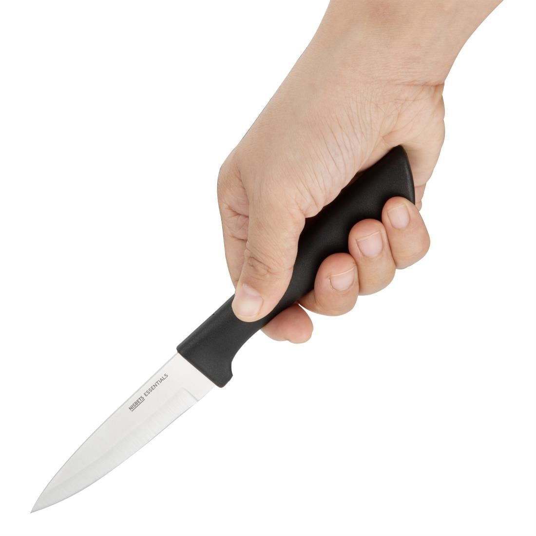 Couteau d'office Nisbets Essentials Noir 9 cm — JA907