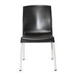 Chaises en polypropylène Bolero Elements noires (lot de 4) — JA918